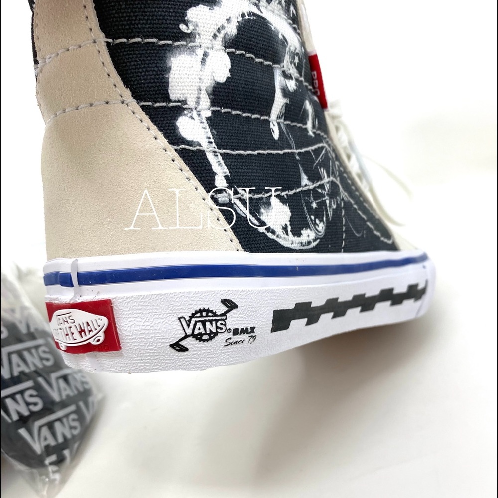 VANS SK8-HI Pro BMX ‘79 Marshmallow Men’s Sneakers - Picture 10 of 13